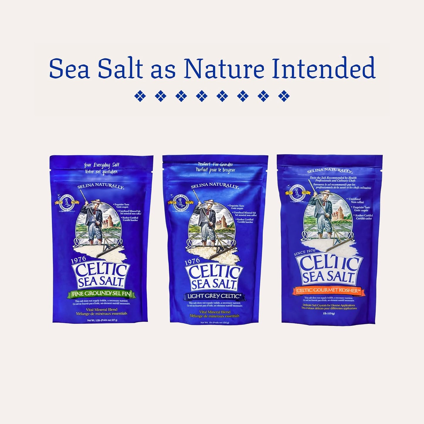 Elevate Your Culinary Creations with Fine Ground Unrefined Mineral Salt – Sustainably Harvested and Lab Tested for Pure Flavor – 1 Lb Resealable Bag