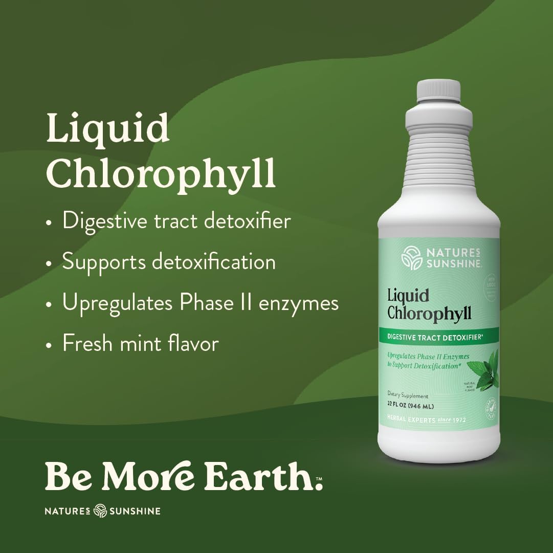 Revitalize Your Health with Nature’s Sunshine Liquid Chlorophyll - Detox, Energize & Freshen Your Body Naturally!