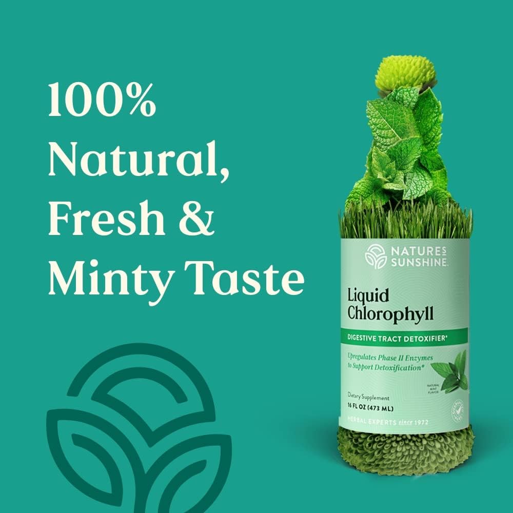 Revitalize Your Health with Nature’s Sunshine Liquid Chlorophyll - Detox, Energize & Freshen Your Body Naturally!