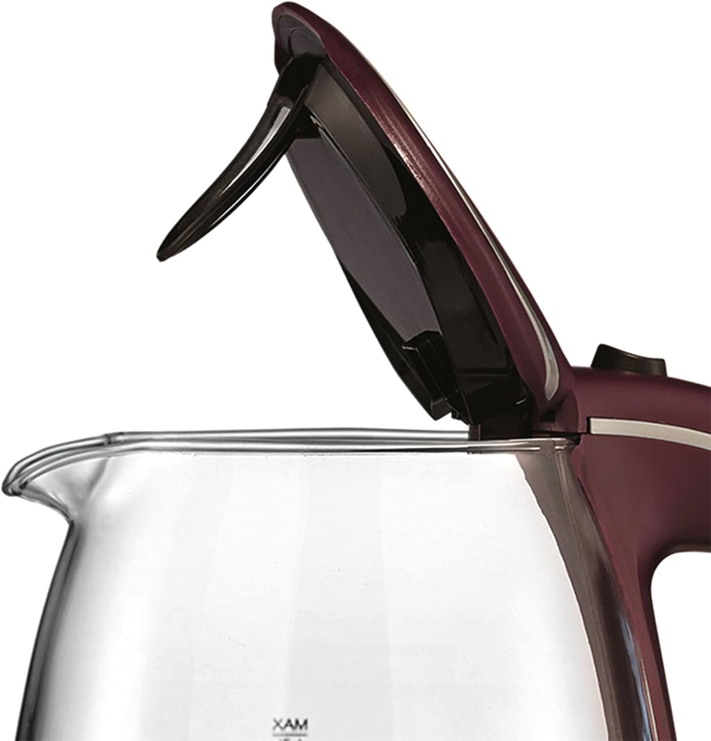 Elevate Your Beverage Experience with the KT-1900PR Cordless Electric Kettle - 1.7L Stylish Purple Glass Design