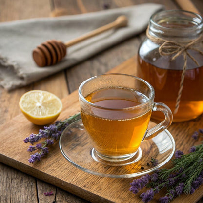 Indulge in Tranquility with Hyssop Tea Bags - 30 Premium Caffeine-Free Teabags for Digestive Support and Relaxation