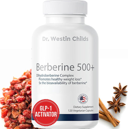 Unlock Your Health Potential with Dihydroberberine Supplement - 200 Mg for Enhanced Cardiovascular, Gut, Thyroid, & Immune Support | 60 Capsules