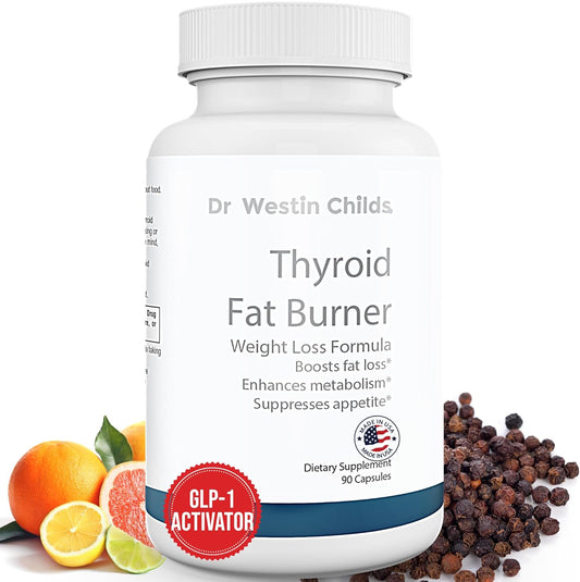 Revitalize Your Metabolism with Thyroid Fat Burner - Fast-Acting Thermogenic Supplement for Effective Weight Loss and Waist Trimming