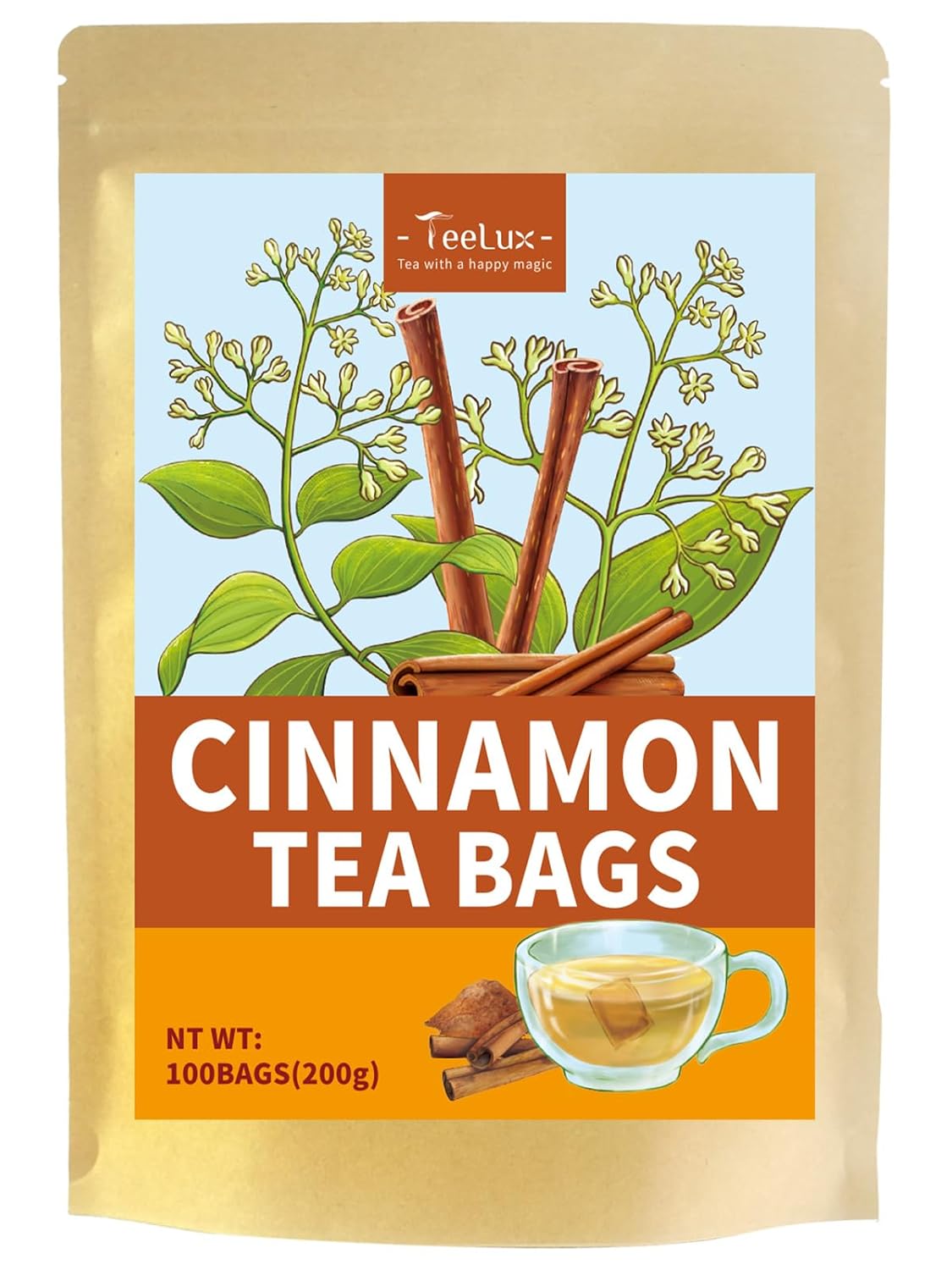Discover the Refreshing Tart Flavor of Premium Hibiscus Tea Bags - Caffeine Free, 100 Count