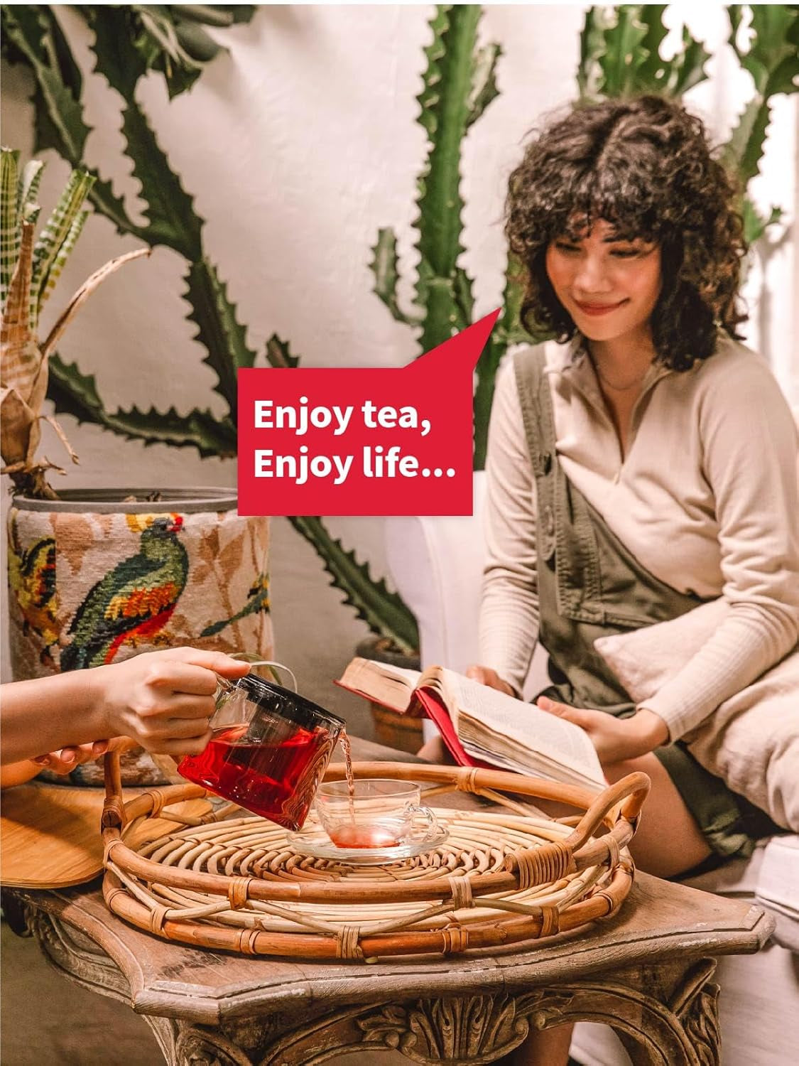 Discover the Refreshing Tart Flavor of Premium Hibiscus Tea Bags - Caffeine Free, 100 Count