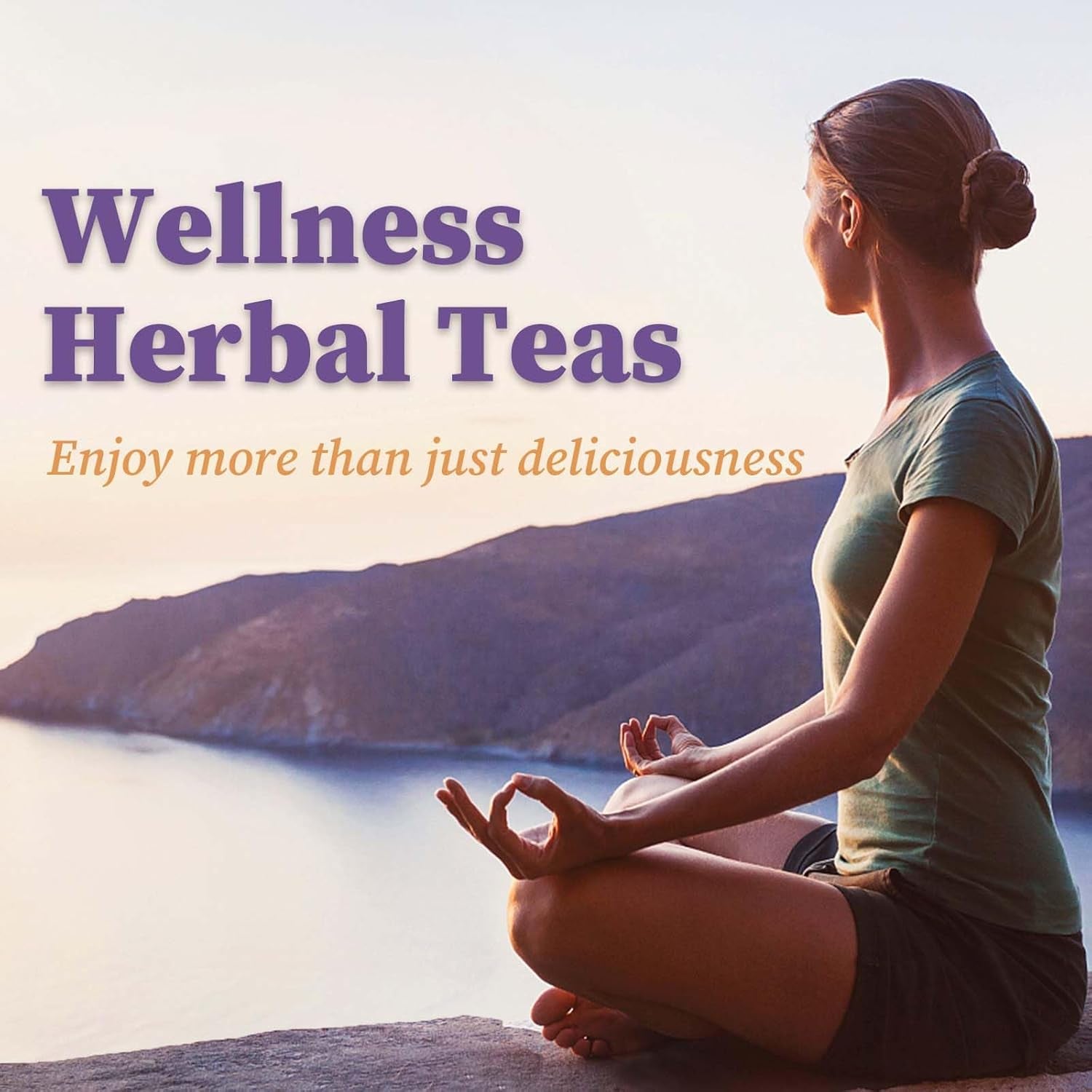 Indulge in Tranquility with Hyssop Tea Bags - 30 Premium Caffeine-Free Teabags for Digestive Support and Relaxation